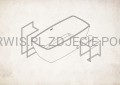 DEANTE Mokko Taboret - stolik łazienkowy - nero - ADM_N51T - additionalPackshot
