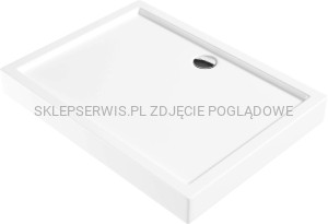 DEANTE Jasmin Plus Brodzik akrylowy prostokątny 120x90 cm - biały - KTJ_043B