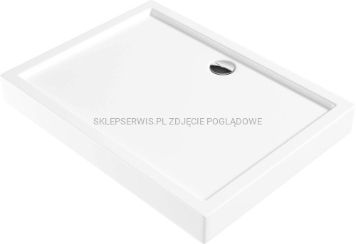 DEANTE Jasmin Brodzik akrylowy prostokątny 120x90 cm - biały - KGJ_043B - packshot