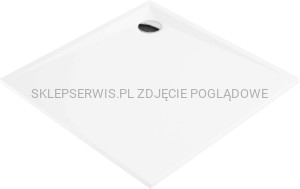 DEANTE Kerria Plus Brodzik akrylowy kwadratowy 90 cm - biały - KTS_041B