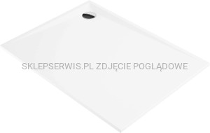 DEANTE Kerria Plus Brodzik akrylowy prostokątny 100x80 cm - biały - KTS_046B