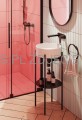 DEANTE Alpinia Bateria prysznicowa ścienna - nero - BGA_N40M - decor