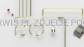 DEANTE Silia Wieszak na ręcznik ścienny - złoty - ADI_Z621 - decor