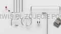 DEANTE Silia Haczyk pojedynczy - chrom - ADI_0111 - decor