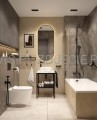 DEANTE Silia Haczyk pojedynczy - nero - ADI_N111 - decor