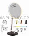 DEANTE Silia Lusterko kosmetyczne stojące - podświetlenie LED - chrom - ADI_0812 - additionalPackshot