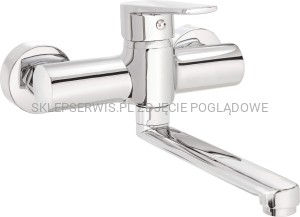 DEANTE Tubo Bateria umywalkowa ścienna - chrom - BUT_050M