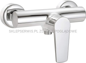 DEANTE Tubo Bateria prysznicowa ścienna - chrom - BUT_040M