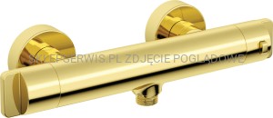 DEANTE Bateria prysznicowa termostatyczna - złoty - BCH_Z4BT