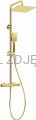 DEANTE Deszczownica z baterią prysznicową termostatyczną - złoty - NAC_Z4HT - packshot