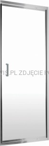 DEANTE Jasmin Plus Drzwi prysznicowe wnękowe 80 cm - uchylne - chrom - KTJ_012D