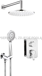 DEANTE Arnika Zestaw prysznicowy podtynkowy z BOXem mieszaczowym - chrom - BXYZ0QAM