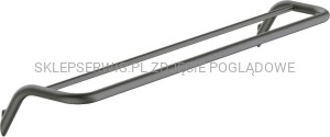 DEANTE Silia Wieszak na ręcznik podwójny - ścienny - titanium - ADI_D631