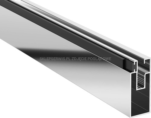 DEANTE Kerria Plus Profil systemu Kerria Plus do drzwi przesuwnych - chrom - KTS_0P1X - packshot