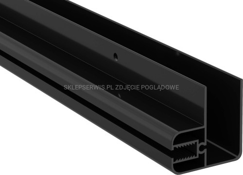 DEANTE Kerria Plus Profil systemu Kerria Plus narożny - nero - KTS_NW1X - packshot