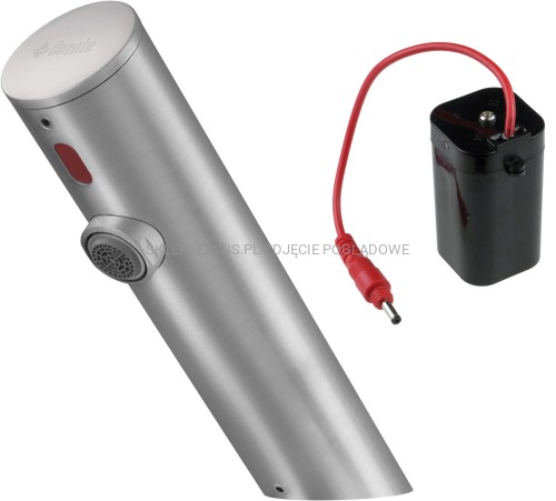 DEANTE Sense Bateria umywalkowa bezdotykowa bez regulacji temperatury - 4xAA - stal szczotkowana - BQR_F28R - packshot