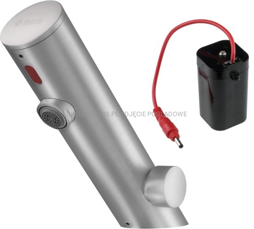 DEANTE Sense Bateria umywalkowa bezdotykowa z regulacją temperatury - 4xAA - stal szczotkowana - BQR_F29R - packshot