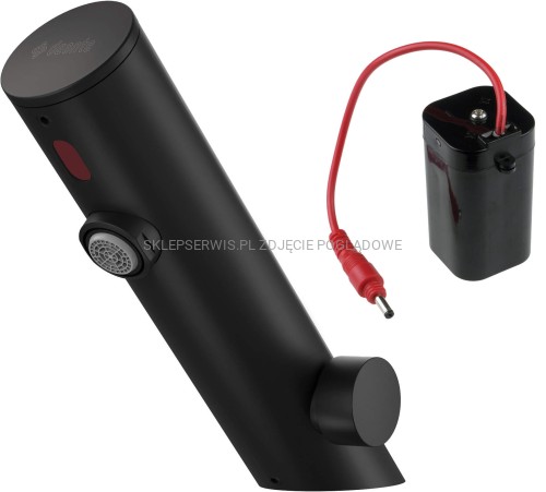 DEANTE Sense Bateria umywalkowa bezdotykowa z regulacją temperatury - 4xAA - nero - BQR_N29R - packshot