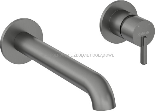DEANTE Silia Bateria umywalkowa podtynkowa - titanium - BQS_D54L - packshot