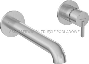 DEANTE Silia Bateria umywalkowa podtynkowa - stal szczotkowana - BQS_F54L