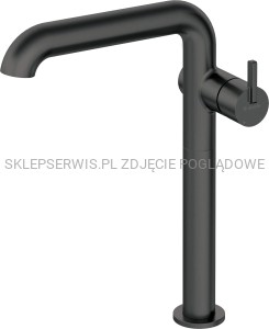 DEANTE Silia Bateria umywalkowa wysoka z prostokątną wylewką - nero - BQS_N24K