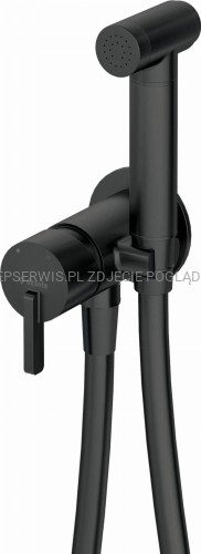 DEANTE Silia Bateria bidetowa podtynkowa ze słuchawką typu bidetta - nero - BQS_N34M - packshot