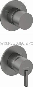 DEANTE Silia Bateria prysznicowa podtynkowa z przełącznikiem natrysku - titanium - BQS_D44P