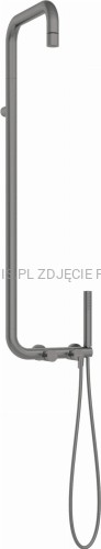 DEANTE Silia Deszczownica z baterią prysznicową - titanium - NQS_D4XM - packshot