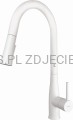DEANTE Lukrecja Bateria kuchenna z wyciąganą wylewką - 2 rodzaje strumienia - bianco - BDH_A72M - packshot