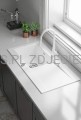 DEANTE Lukrecja Bateria kuchenna z wyciąganą wylewką - 2 rodzaje strumienia - bianco - BDH_A72M - decor