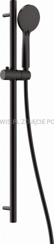 DEANTE Arnika Zestaw prysznicowy 3-funkcyjny z drążkiem - nero - NQA_N51K - packshot