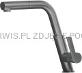 DEANTE Silia Bateria kuchenna z wyciąganą wylewką - titanium - BQS_D73M - packshot
