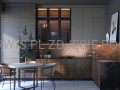 DEANTE Silia Bateria kuchenna z wyciąganą wylewką - titanium - BQS_D73M - decor