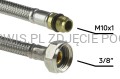 DEANTE Wężyk przyłączeniowy do baterii stojących - 65 cm - stal - XDD65VSE0 - additionalPackshot