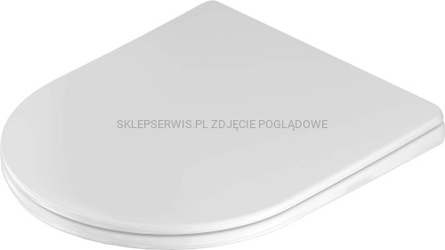 DEANTE Jasmin Deska sedesowa slim wolnoopadająca - biały - CDJ_6SOZ - packshot