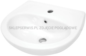 DEANTE Jasmin Umywalka ceramiczna wisząca - biały - CDJ_6U4W