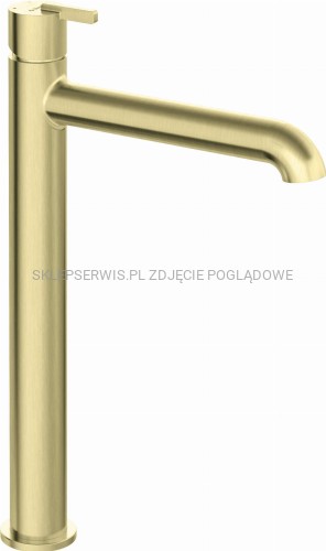 DEANTE Silia Bateria umywalkowa wysoka - złoto szczotkowane - BQS_R20K - packshot