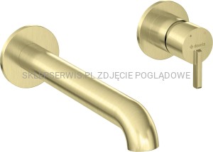 DEANTE Silia Bateria umywalkowa podtynkowa - złoto szczotkowane - BQS_R54L