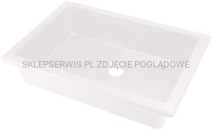 DEANTE Correo Umywalka granitowa podblatowa/wpuszczana - alabaster - CQR_AU5U