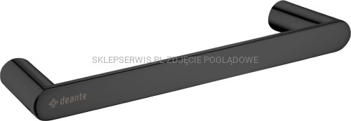 DEANTE Round Wieszak ścienny na ręcznik - 300 mm - nero - ADR_N611 - packshot