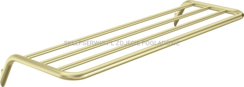 DEANTE Silia Półka żeberkowa - złoto szczotkowane - ADI_R531 - packshot