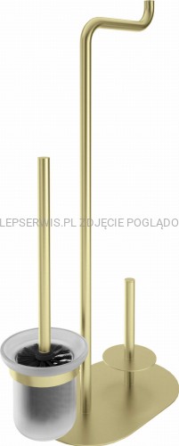 DEANTE Silia Stojak na papier - 3-funkcyjny - złoto szczotkowane - ADI_R732 - packshot