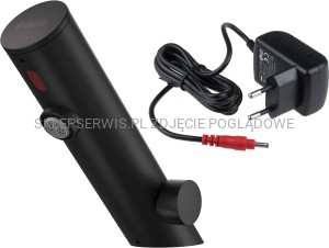 DEANTE Sense Bateria umywalkowa bezdotykowa z regulacją temperatury - 230/6V - nero - BQR_N29V