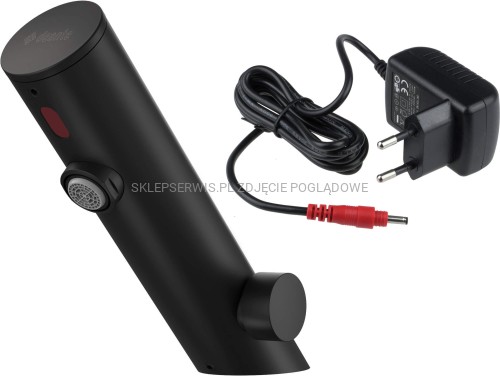 DEANTE Sense Bateria umywalkowa bezdotykowa z regulacją temperatury - 230/6V - nero - BQR_N29V - packshot