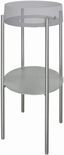 DEANTE Silia Konsola łazienkowa stojąca - stal szczotkowana - CKS_F36A - packshot