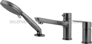 DEANTE Arnika Bateria wannowa 3-otworowa - titanium - BQA_D13M