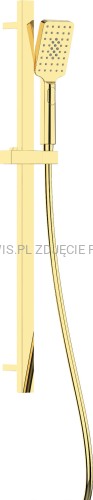 DEANTE Alpinia Zestaw prysznicowy 3-funkcyjny z drążkiem - złoty - NGA_Z52K - packshot