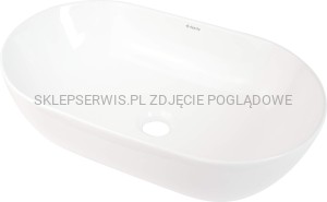 DEANTE Peonia Umywalka ceramiczna nablatowa - biały - CDE_6U5S